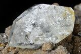 Plate of HUGE Herkimer Diamonds on Sparkling, Druzy Quartz #175393-4
